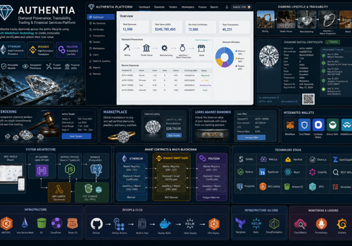 Authentia - Diamond Provenance Platform